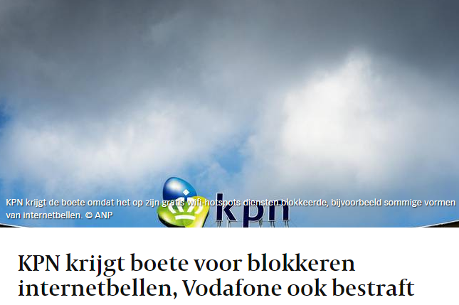 Volkskrant article header 27 Jan 2015