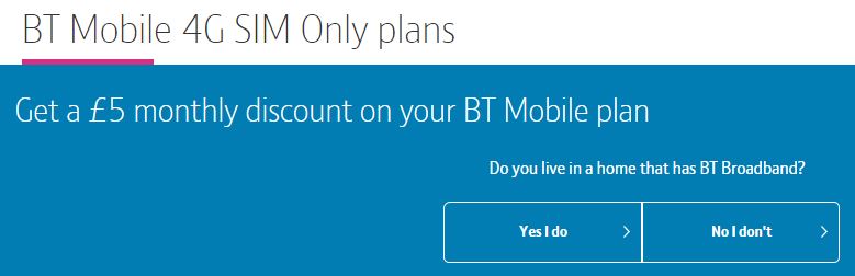 BT Mobile start