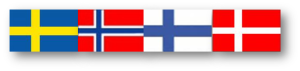 Nordic flags