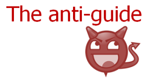 The anti-guide
